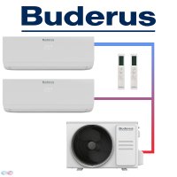 Buderus Logacool Set 2,6 kW & 5,0 kW Wandgeräte + 7,9 kW Außengerät Buderus Logacool Set 2,6 kW & 5,0 kW Wandgeräte + 7,9 kW Außengerät