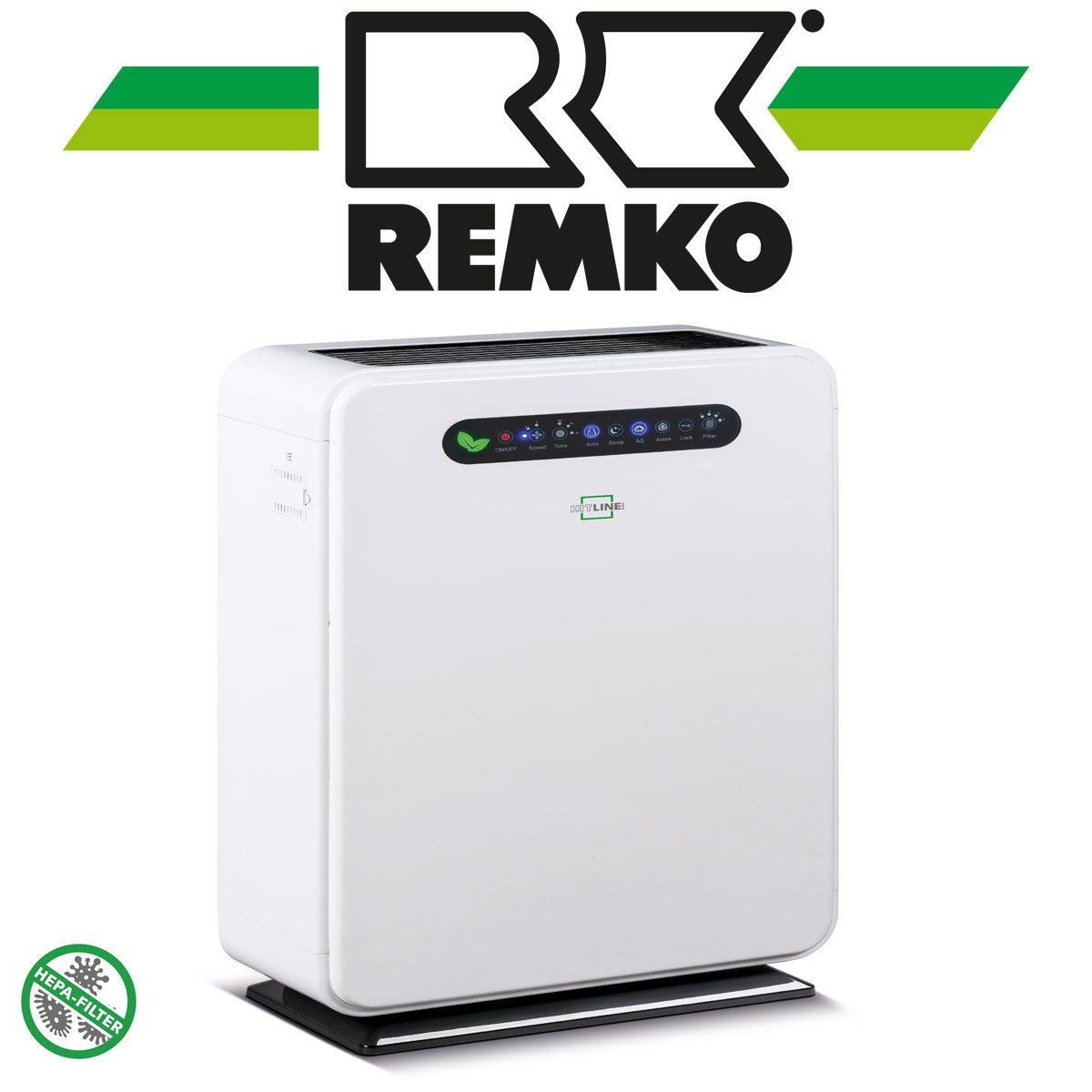 REMKO Luftreiniger LRM 500 mit HEPA 13 Filter für 1 Raum bis 50 m²