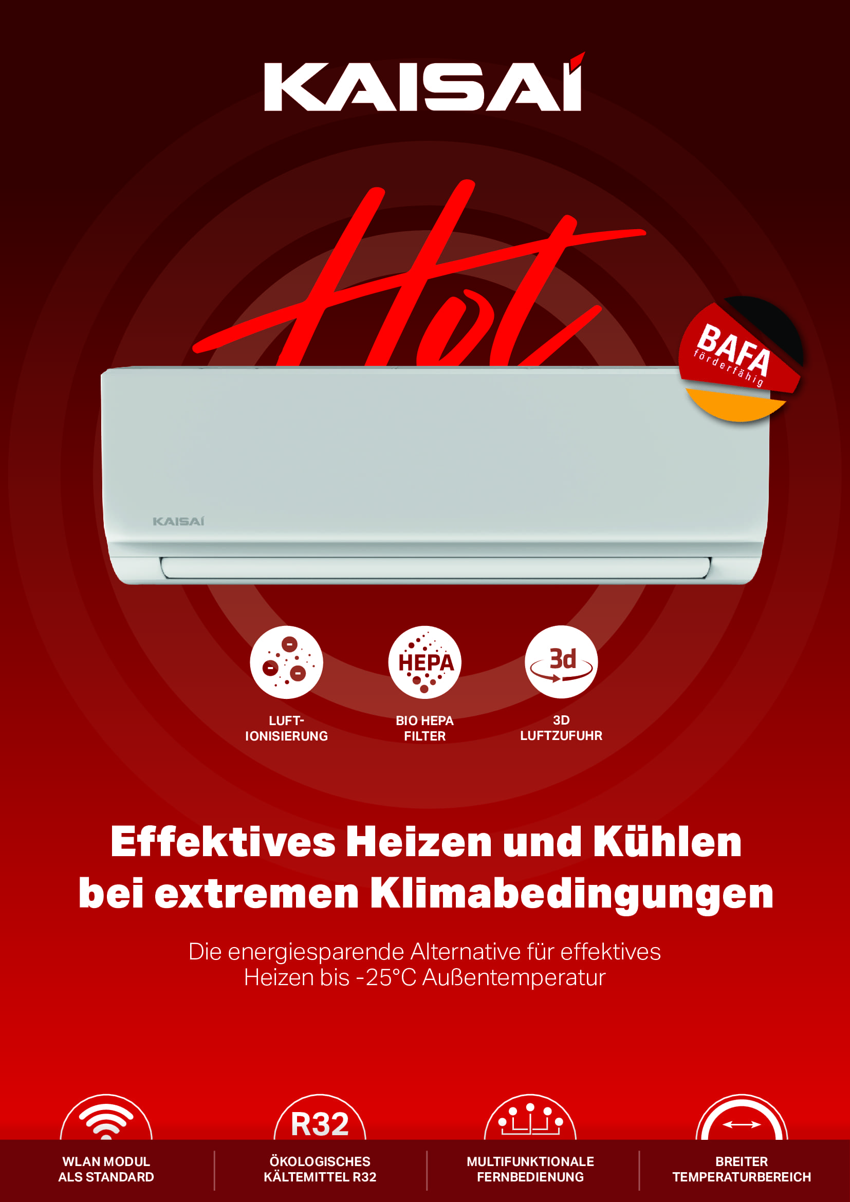 KAISAI-Hot_Klimaanlage_Singlesplit