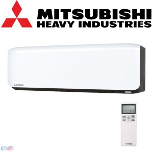 MITSUBISHI Wandgerät SRK20ZS-WB 2.0 kW R32 schwarz-weiß