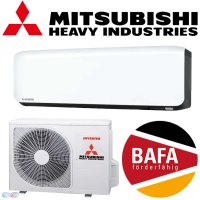 Mitsubishi Heavy Klimaanlage SRK25ZS-WFB 2,5 kW | BAFA förderfähig Mitsubishi Heavy Klimaanlage SRK25ZS-WFB 2,5 kW | BAFA förderfähig