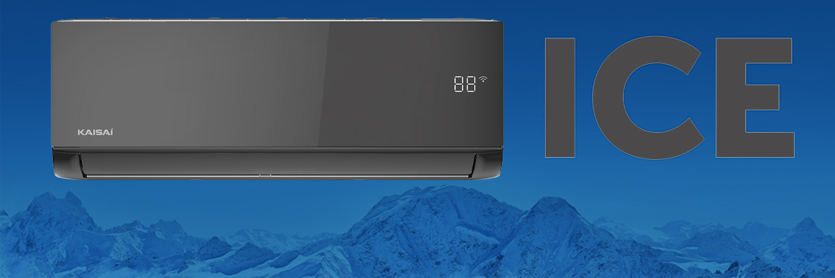 Kaisai-Klimaanlage-ICE-BLACK-KLW-KLB-Wandgeraet-Banner