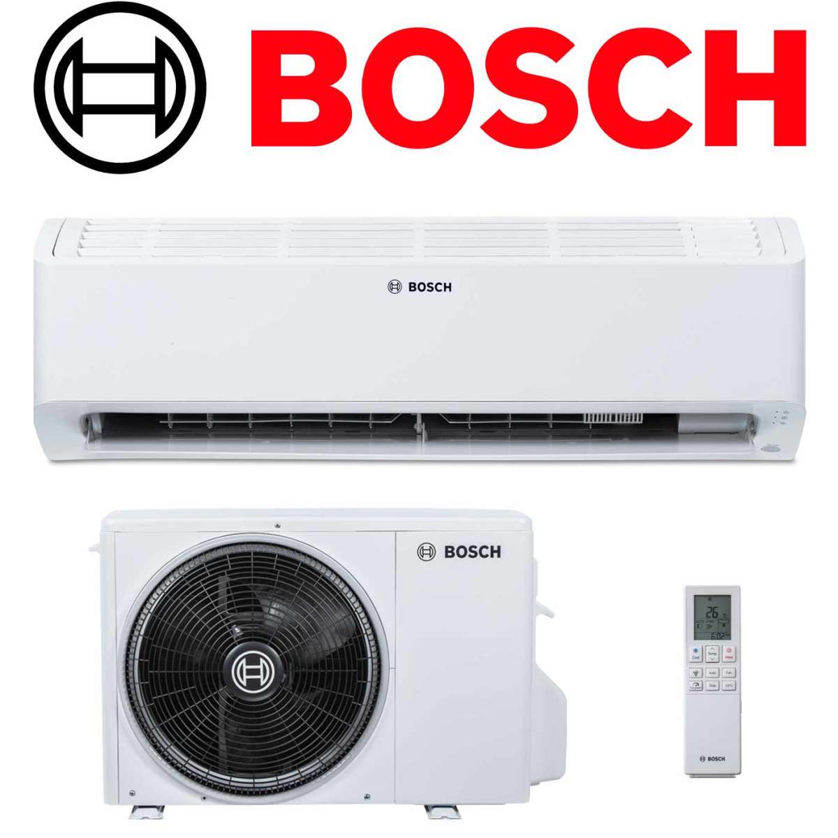 BOSCH Klimaanlage Climate 6000i 2,5 kW f. 40 qm FLAIRMAX